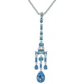Chandelier Pendant Aqua - TimeLine Gifts